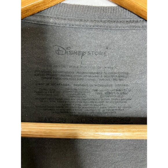 Star Wars The Force Awakens T-Shirt Men's Size Large Disney Gray FLAWED - Picture 4 of 6